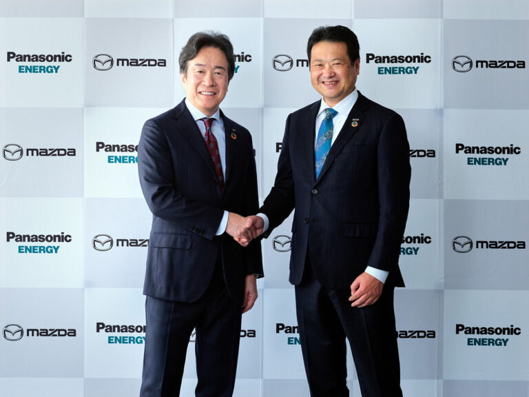 Panasonic Energy and Mazda to Begin Preparation for  Supply of Automotive Lithium-ion Batteries