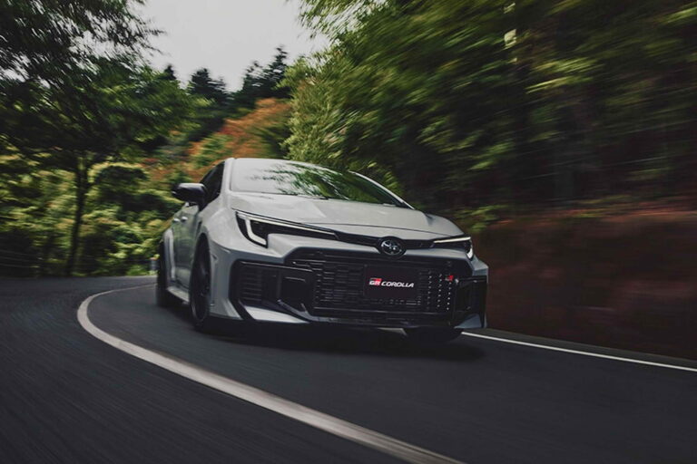 Upgraded GR Corolla Set for Japan Launch