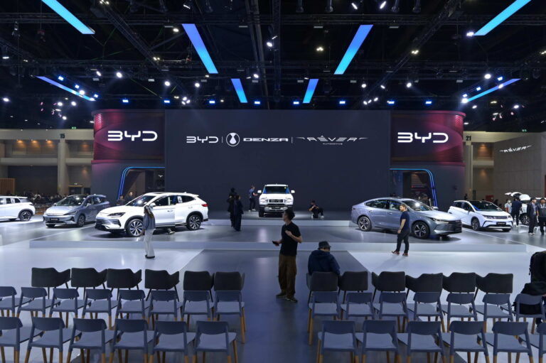 Rave Motors BYD and DENZA at the 2025 Bangkok Show, The largest exhibition area of the event  will be the BYD Lab.